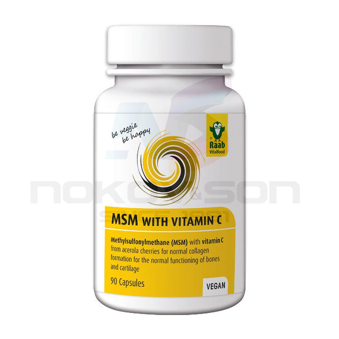 био хранителна добавка Raab MCM with Vitamin C,90 капсули,630 мг