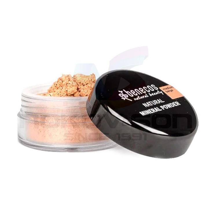 пудра за лице Benecos Natural Mineral Powder,бежова - онлайн магазин за ...