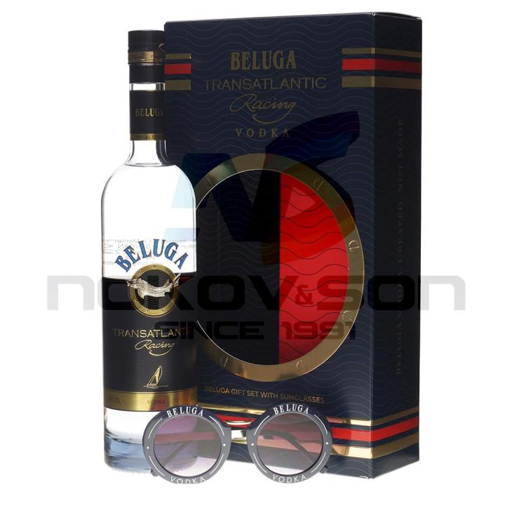 BELUGA TRANSLANTIC Racing 専用ボックス付き водка Beluga Transatlantic Racing Gift Box with Sunglasses 700 ml |…