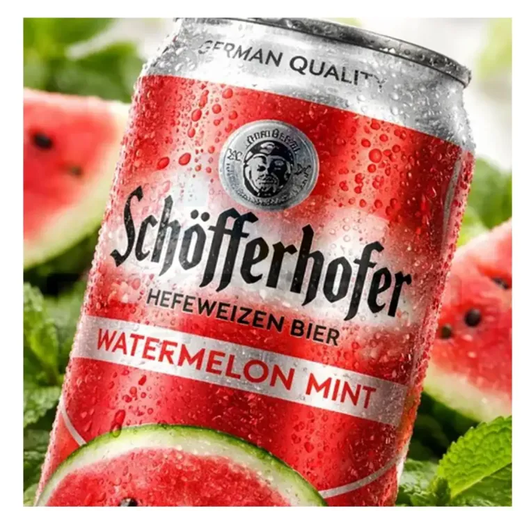 бира Schofferhofer Hefeweizen Mix Watermelon Mint 500 ml