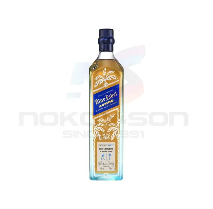 уиски Johnnie Walker Blue Label Azure Gift Box with Bag 700 ml