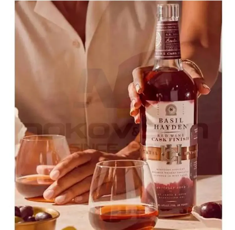 бърбън Basil Hayden's Red Wine Cask Finish 700 ml