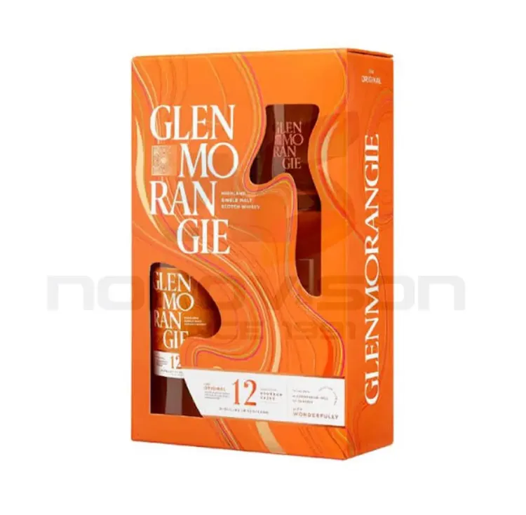 уиски Glenmorangie 12YO With 2 Glasses 700 ml