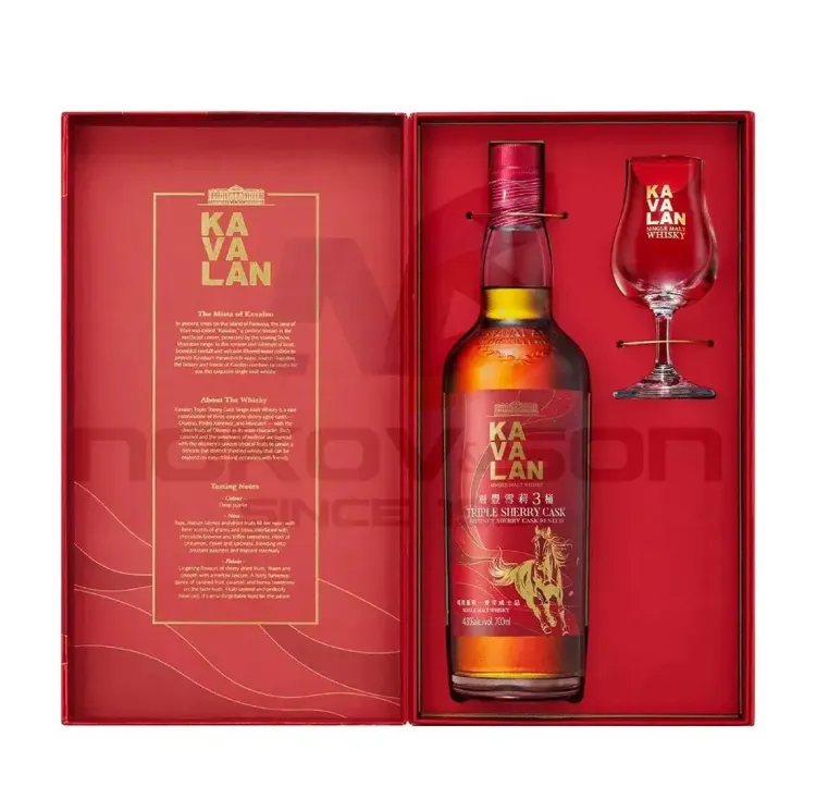 уиски Kavalan Triple Sherry Cask With Glass 700 ml