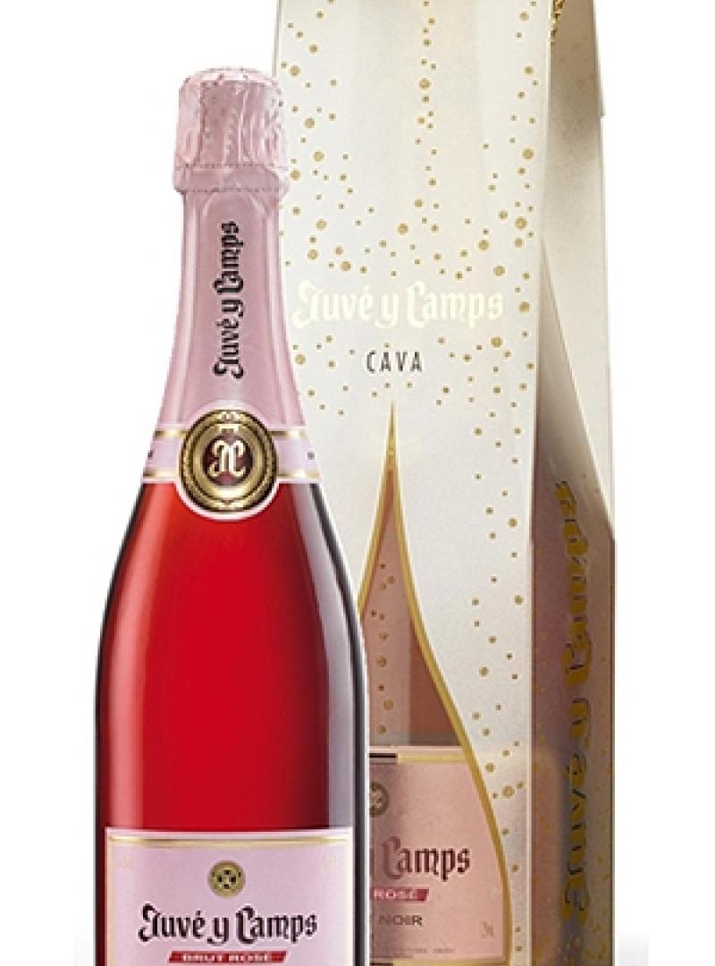 ПРОМОЦИЯ 1+1 кава Жуве и Кампс 750 мл. Розе Брут Пино ноар с кутия