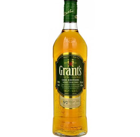  уиски Грантс 1000 мл Шери 