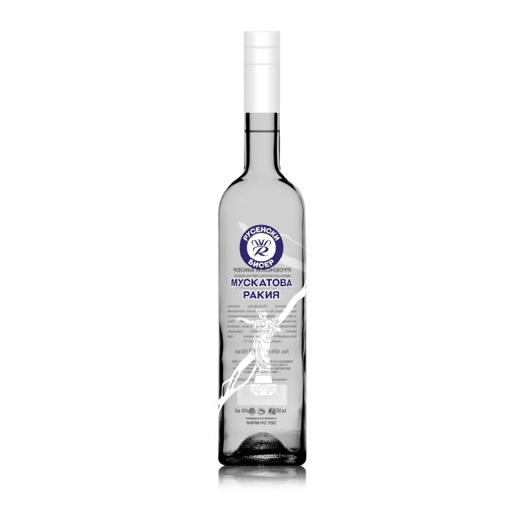 ракия Русенски Бисер Мускатова 700 ml | Ноков и Син