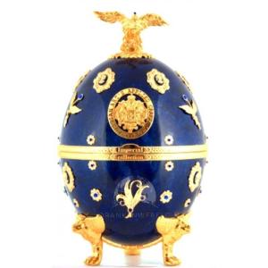 ВОДКА Imperial Collection Faberge Blue Cammeo m1