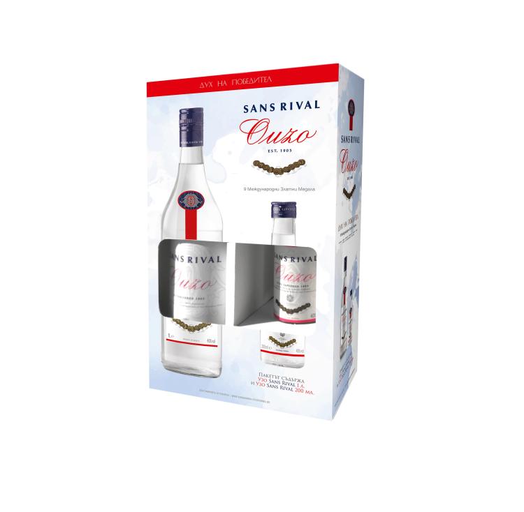 Sans Rival Box узо Sans Rival 1000 ml | Ноков и Син