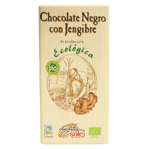 БИО ШОКОЛАД СОЛ 100г с ДЖИНДЖИФИЛ 56% ЧЕРЕН ШОКОЛАД - онлайн магазин за ...