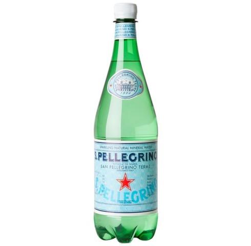 естествено газирана вода S. Pellegrino PET