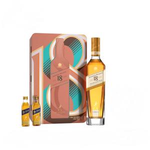 уиски Johnnie Walker Aged 18 Years Gift Box with 2 Blue Label Mini m1