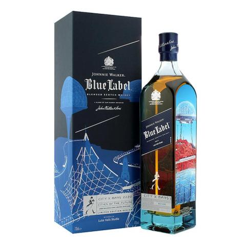 уиски Johnnie Walker Blue Label X Mars 2220 Cities of the future