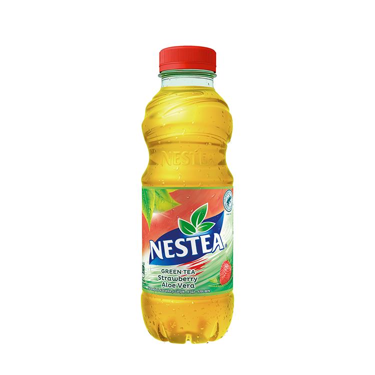 студен чай Nestea Green Tea Strawberry & Aloe Vera 500 - онлайн магазин ...