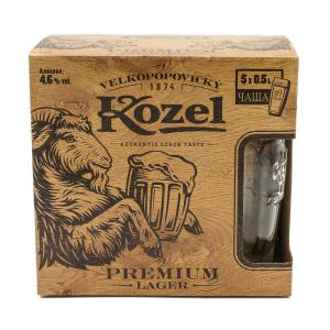 бира Kozel Premium Lager Gift Box With Cup m3