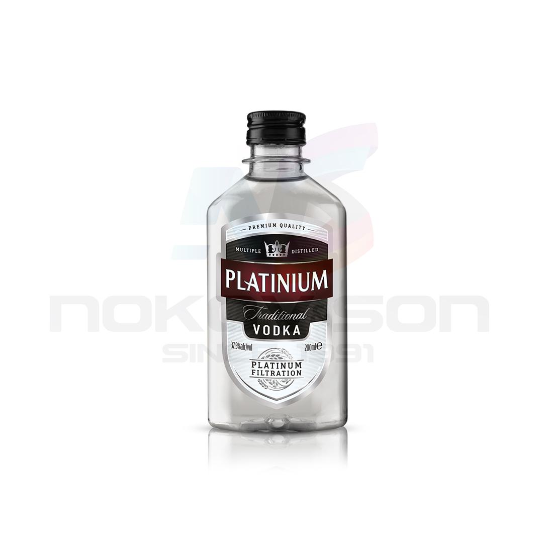 водка Platinum Traditional 200 - онлайн магазин за алкохол Ноков и Син