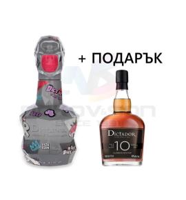 ром Dictador Game Changer Grey & Pink Gift Box with rum DICTADOR 10YO