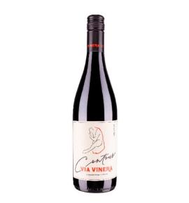 червено сухо вино Via Vinera Contour Merlot
