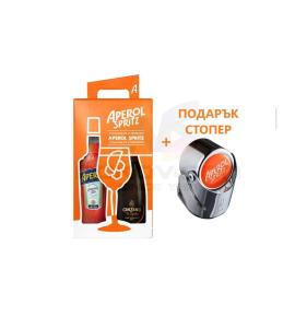 аперитив Aperol Cinzano Pro Spritz Gift Box With Stopper