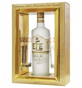 GIFT BOX EFE GOLD 2 GLASS
