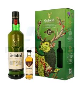 уиски Glenfiddich 12YO Single Malt Gift Box With Glenfiddich 15YO x 0.05ml