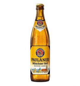 бира Пауланер 500мл Мюнхен Стъклена бутилка