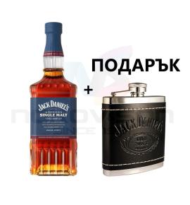 уиски Jack Daniel's American Single Malt Oloroso Sherry Cask Gift Box With Flask