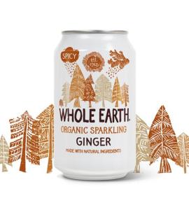 био газирана напитка Whole Earth Organic Sparkling Ginger