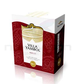 червено вино Villa Yambol Merlot