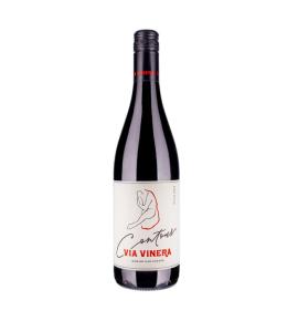 Червено сухо вино вино Via Vinera Contour Pinot Noar