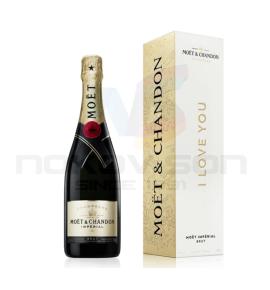 шампанско Moët & Chandon Impérial Brut I LOVE YOU