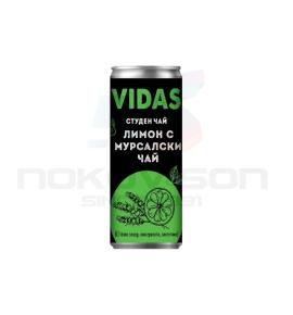 студен чай Vidas Лимон с мурсалски чай