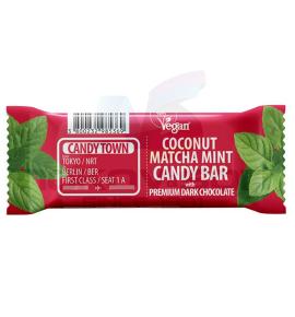 био бар Candy Town Coconut Matcha Mint with Premium Dark Chocolate