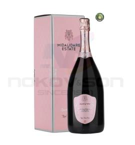 пенливо вино Midalidare Estate Rose Extra Brut