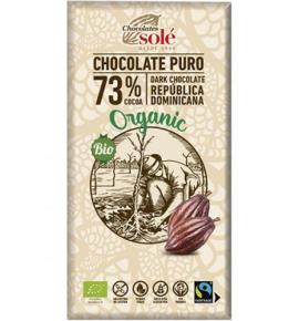био шоколад Chocolates Sole Dark Chocolate 73%