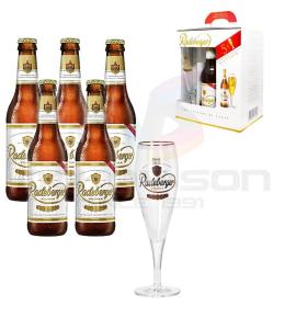 бира Radeberger Pilsner Gift Box With Cup
