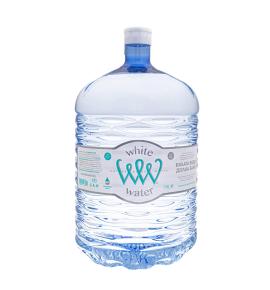 натурална минерална вода 19л Бяла вода-еднократен галон