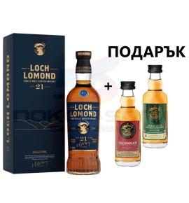 уиски Loch Lomond Single Malt Scotch Whisky Gift Box with 2 x 50ml Inchmoan 12YO & Inchmurrin 12YO