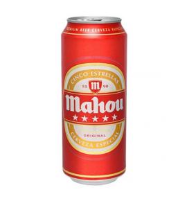 Светла бира Mahou Cinco Estrellas Cerveza Especial *****