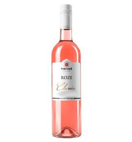вино Тиквеш 750мл Розе Класик 