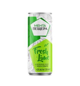 нискоалкохолна напитка Мента Пещера Fresh Lime