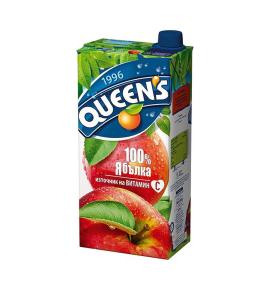 натурален сок Queen's 100% Ябълка