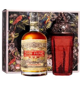 ром Don Papa Aged in OAK Gift Box with Shaker