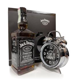 уиски Jack Daniel's Tennessee Whiskey Gift Box With Alarm Clock