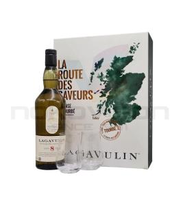 уиски Lagavulin 8YO La Route Des Saveurs Gift Box With 2 Cups
