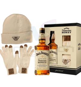уиски Jack Daniel's Honey Gift Box with HAT AND GLOVES