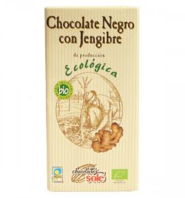 био шоколад Chocolates Sole Chocolate Negro con Jengibre