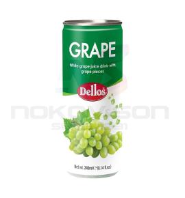 негазирана безалкохолна напитка Dellos White Grape