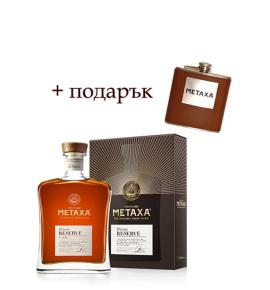 бренди Metaxa Private Reserve + FLASK Gift Box