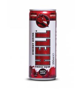 енергийна напитка Хел 250мл Червено грозде